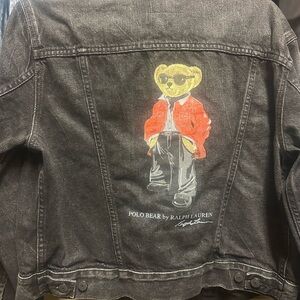 Ralph Lauren Polo Black Denim Jacket